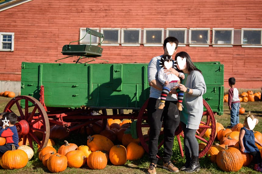 Bob's Corn & Pumpkin Farm Perfect Fall Family Photo Op